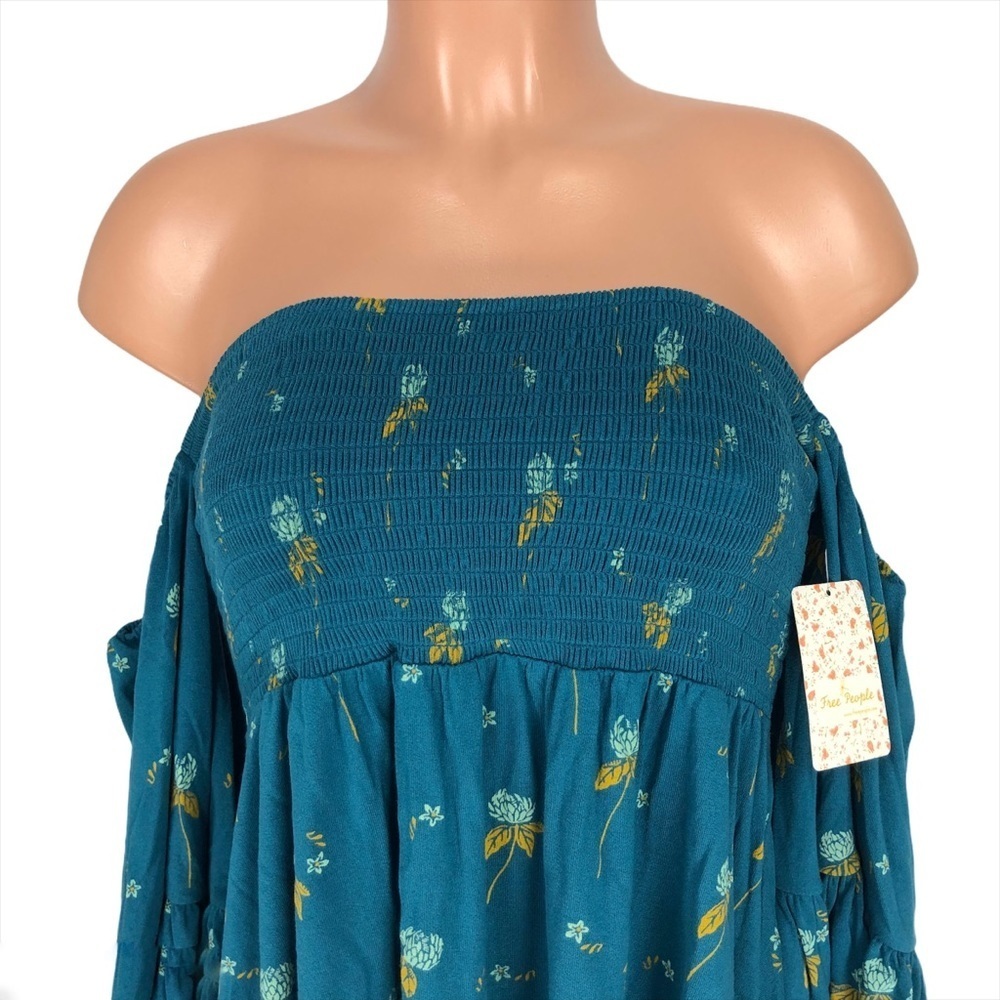 Free People Lana Tunic In Mermaid Combo - Picture 5 of 15